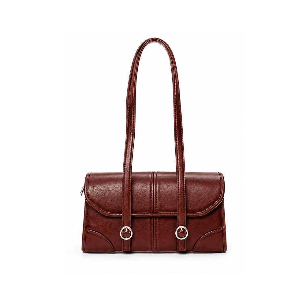 LEA burgundy red