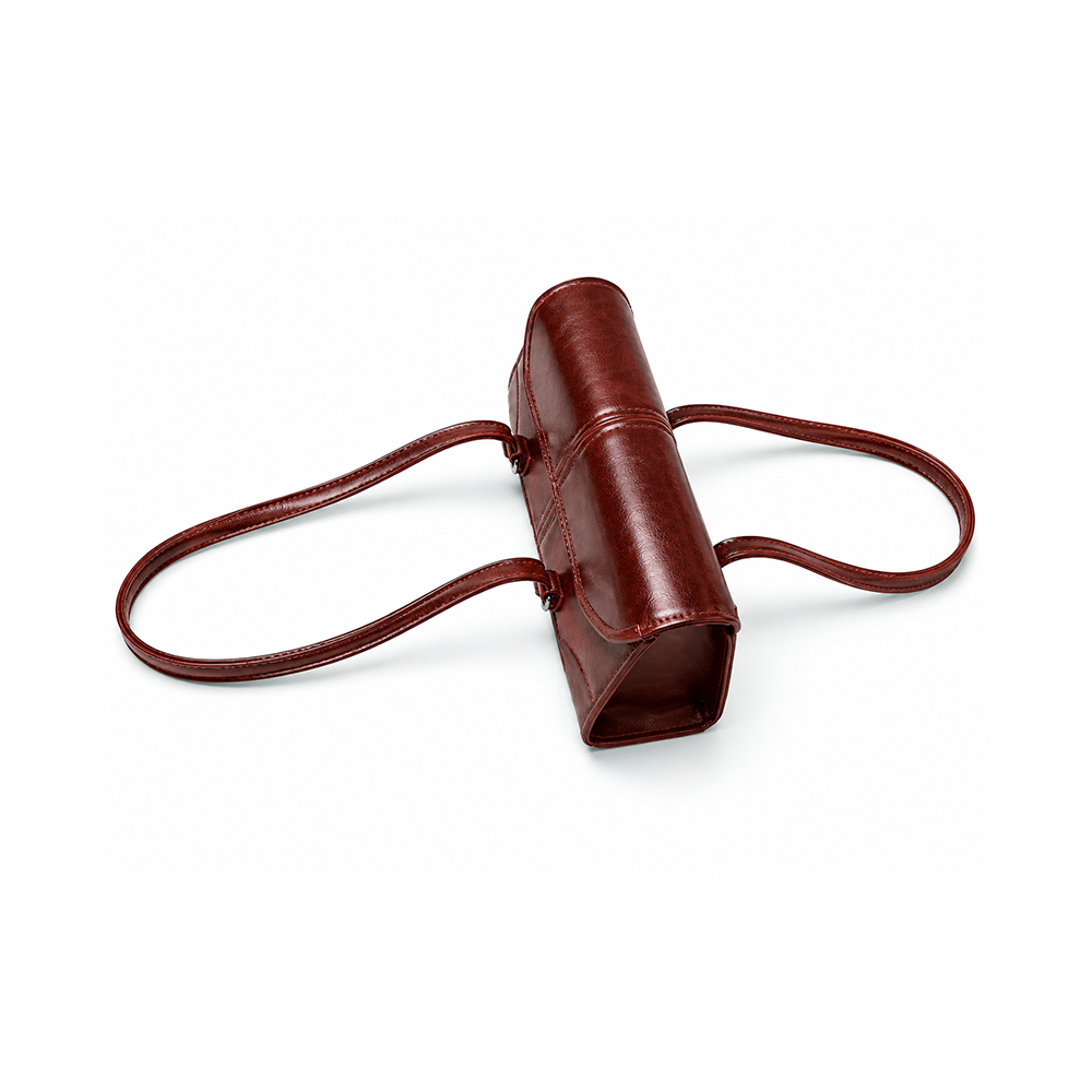 LEA burgundy red